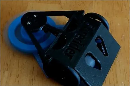 Shredder, a 150 g combat robot with a bar spinner