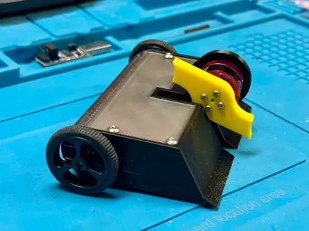 The Vertical Spinner battlebot